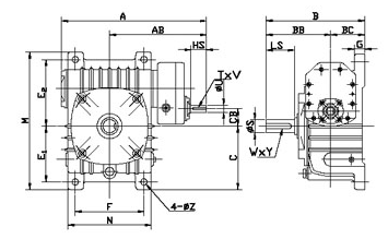 Speed Gearbox
