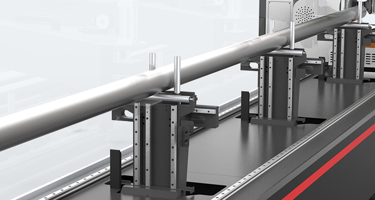 EP Three-chuck Metal Aluminium 6m 9m Pipe Laser Cutter Automatic Feeding Tube Cutting Machine