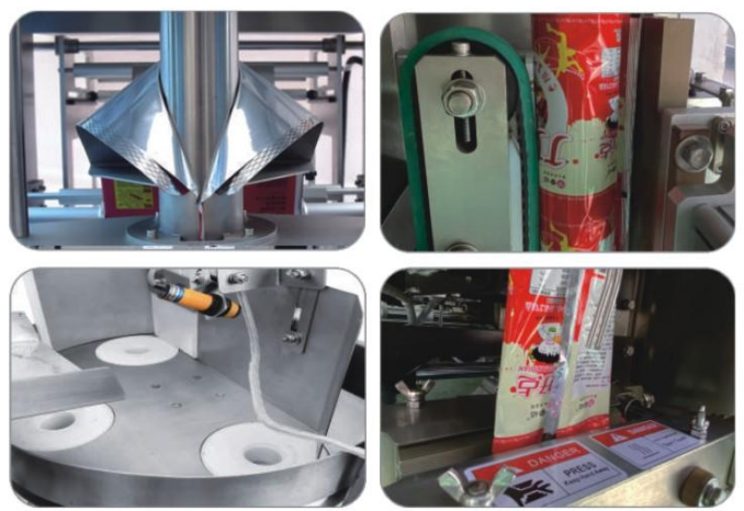 HL520 Vertical Measuring Automatic Packaging Machine for Milk Powder Starch Seasoning 15-70bags/min
