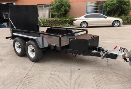 4 Wheeled 4000kg Load Camper Travel Trailer for Containers Mobile Homes RVs Other Chassis