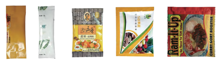 Electric Plastic Material Motor Core Component Bag Center Side Seal Packing Machine for Gluing Filling Granules Liquids Food