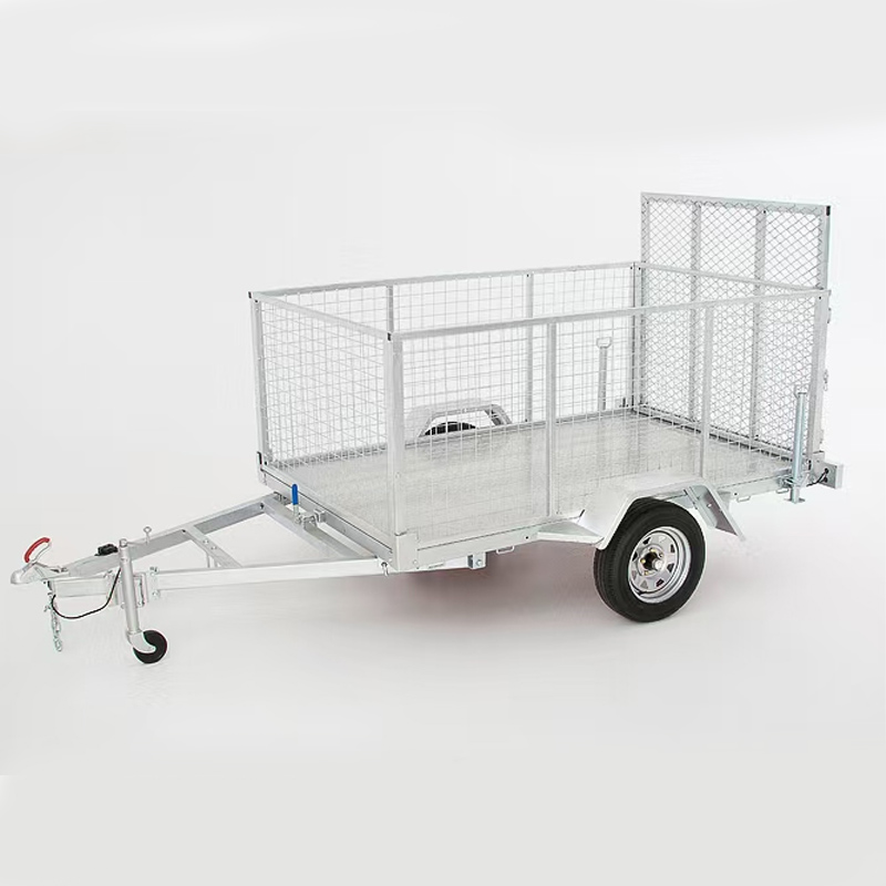 750KG-3000KG Flatbed Trailer Farm Net Cage ATV Trailer