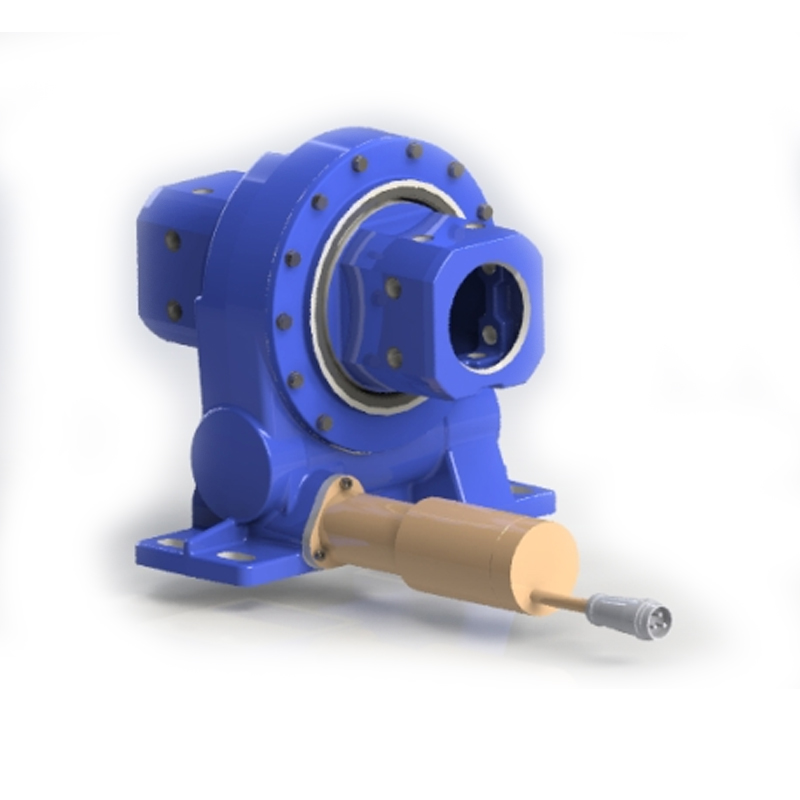 JM6 Series Solar Energy Tracking Worm Gear Planetary Motor Slewing Drive Gearbox Reducer 418:1 Ratio Speed Reducers