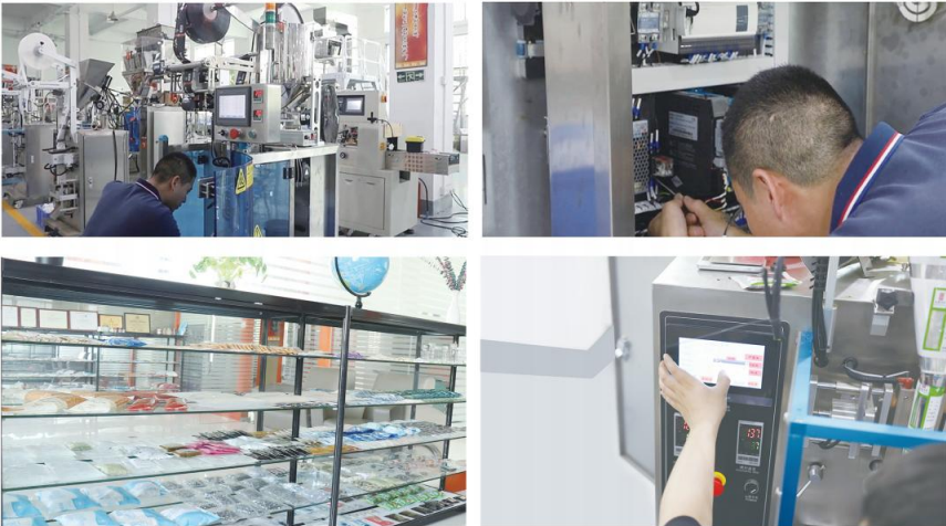 Horizontal Premade Bag Powder Packing Machine for Packaging of Various Powders and Powder Pre Made Bags