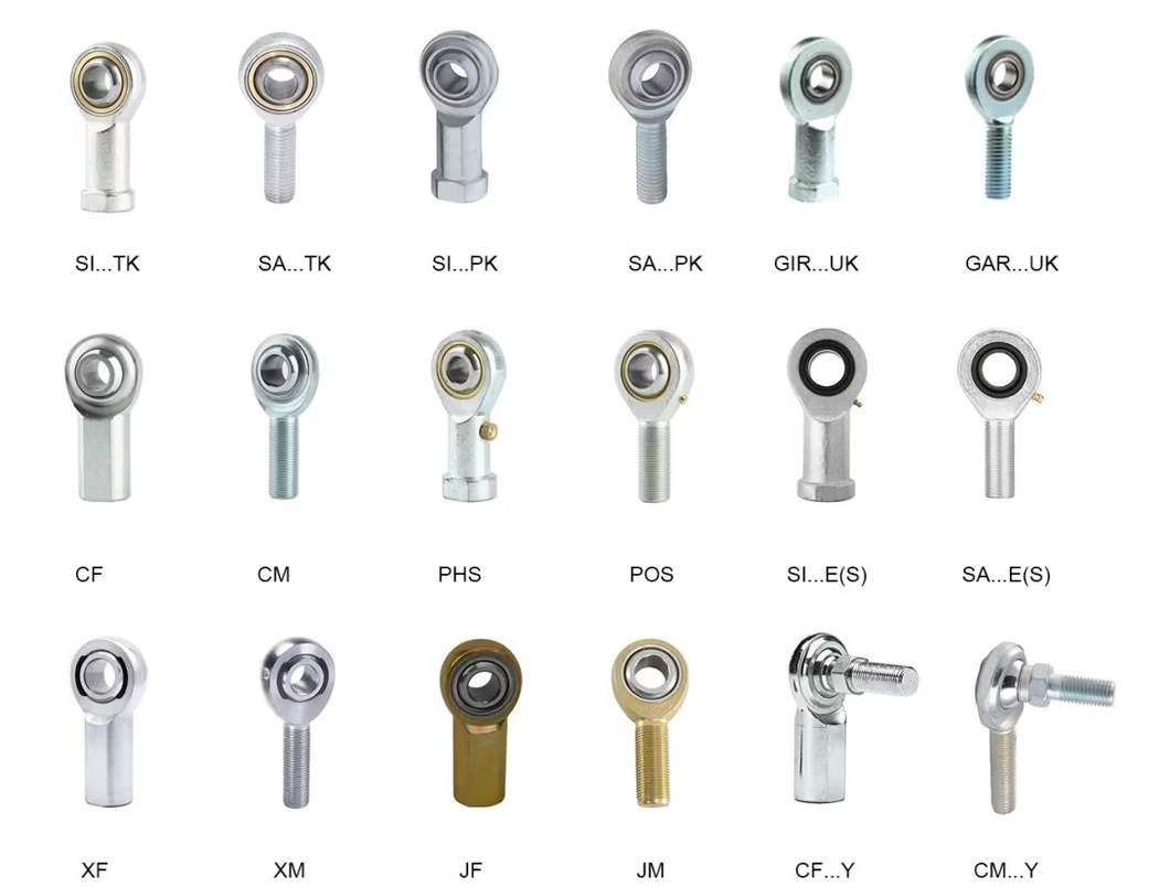 POS Series Left or Right Hand Male Thread Joint  Rod End Bearing With Zinc Plated