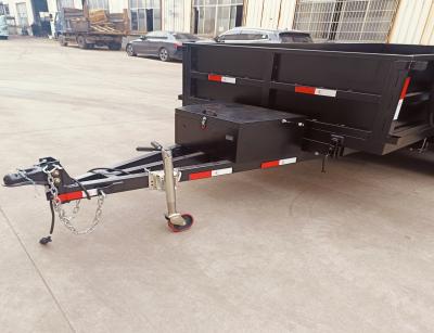 2500-6000kg 12*6FT-16*7FT Hydraulic Dump Trailer