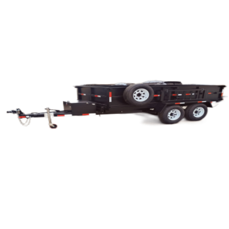 2500-6000kg 12*6FT-16*7FT Hydraulic Dump Trailer