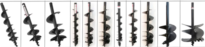 Farm Tractor Parts Earth Auger Bit Hitch Mounted Hydraulic 3 Point Post Hole Digger for Agricultural Excavator Drilling