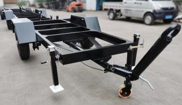 2-wheel Trailer with Load of 4000kg for Moving Medium-sized Air Compressor Equipment