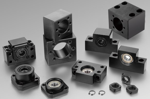 FF Series Flange Nut Mount  Ball Screw Bracket for Ball Screw Router FF6 FF10 FF12 FF15 FF20  FF25  FF30