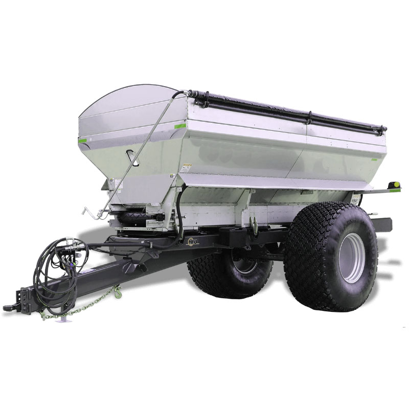 Farm Machinery Tractor Mounted Two Disc 1000L Fertilizer Spreader