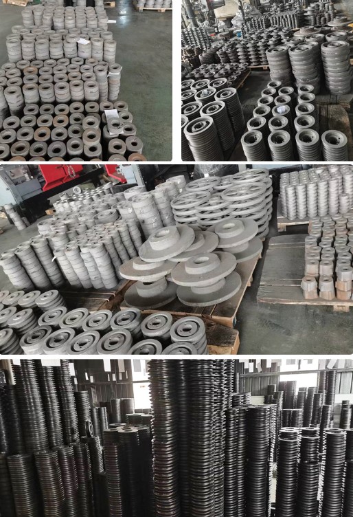China Custom Inch Groove European Standard SPA SPB SPC SPZ Cast Iron Sheave Idler V Belt Pulley with Taper Bush Tensioner
