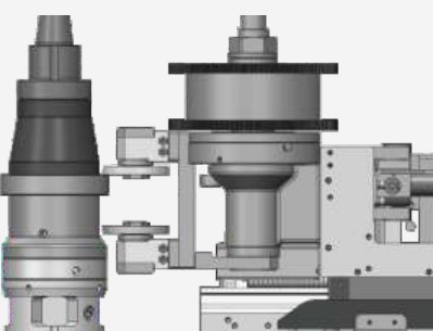 Y3120CNC10 5 Module CNC Gear Hobbing Machine With Integrated Chamfering Station