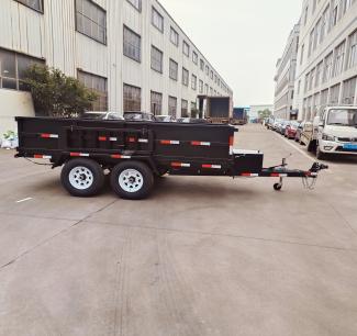 2500-6000kg 12*6FT-16*7FT Hydraulic Dump Trailer