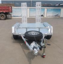 Tractor Trailer 4 Wheel Excavator ATV Lift Transport Trailer of 1500kg Load