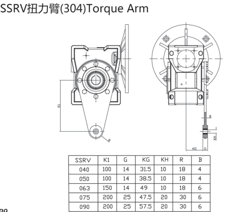 Corrosion Resistant SSRV050 Stainless Steel Worm Gearbox Customizable ODM Motor Drive Speed Reducer with Gear Wheel Reduction