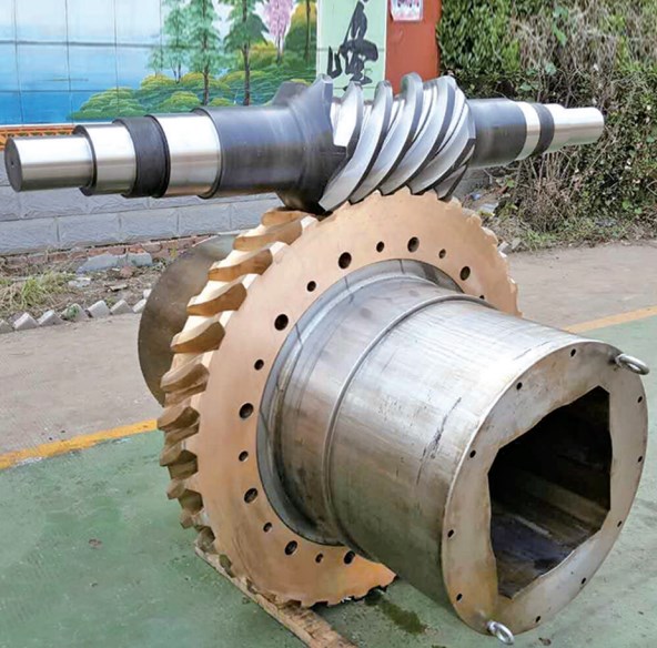Special Worm Gear Box Speed Reducer Gearbox for Filling Machinery Mainframe