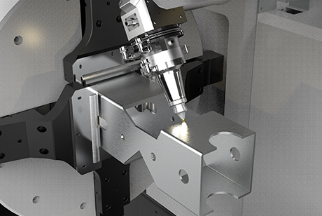 H Beam Profile and Pipe Laser Cut 12m 450mm Three-Chuck Tube Fiber Laser Cutting Machine