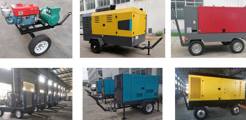 750KG-3000KG Flatbed Trailer Farm Net Cage ATV Trailer