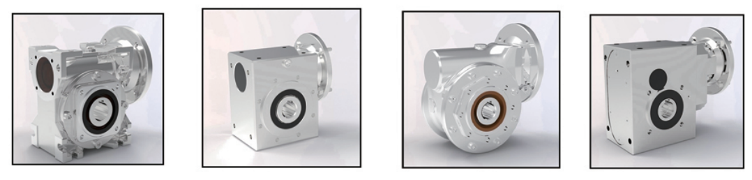SSVF63 Customizable ODM Worm Gearbox Stainless Steel 304 Speed Gear Reducer