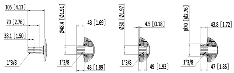 KM6001 Series Pump Over Gear Gearbox PTO Speed Increaser Aluminium Multiplier for Tractor Hydraulic Pump