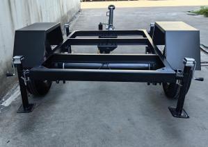 Tractor Trucks Car 2 Wheel Trailer Load 2500kg with Parking Brake