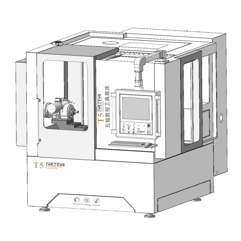 T5 MX5 5 Axis Metal Cutter CNC Lathe Machining Center Machine Tool Grinder
