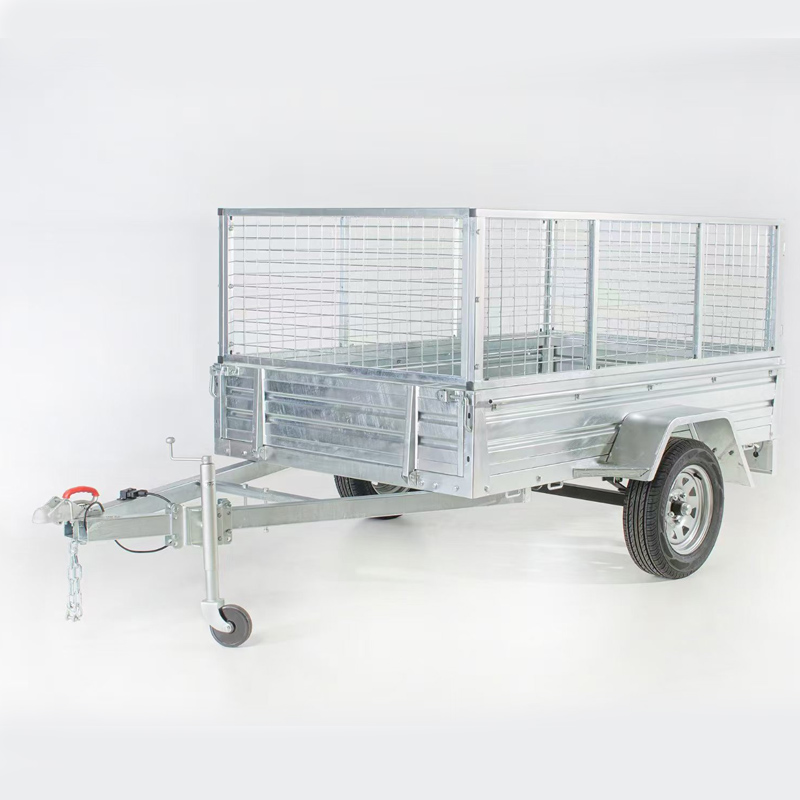 750KG-3000KG Flatbed Trailer Farm Net Cage ATV Trailer