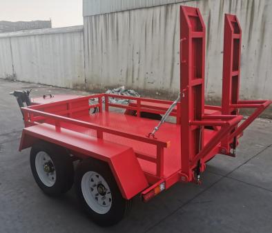 Firefighting Robot Fire Pump Excavator ATV 4 Wheel 1500kg Load Tractor Transport Trailer