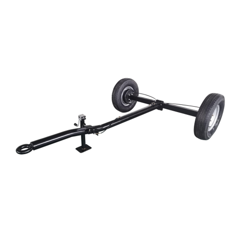 Car Rear Trailer Axle 2-wheel Trailer Rear Axle Assembly Load 2000kg