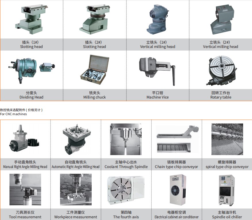 High Quality X6242 Universal Rotary Head Knee-Type Milling Machine for Sale