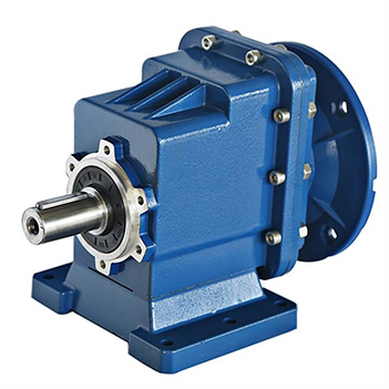 Manufacturer RC Series Aluminum Rc Gearbox Screw Reducer Gearbox Tricycle Transmission Gear Box Motor Speed Variator Speed Redu
