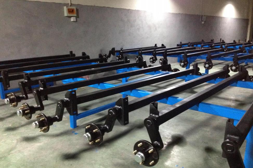 Heavy Duty Series FTSA40F10 FTSA60F10 FTSA80F10 Trailer  Tandem Pendel Axle