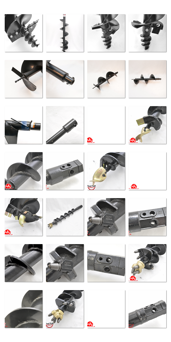1200mm Parts Earth Auger  Spare Parts Soil Drilling Machine