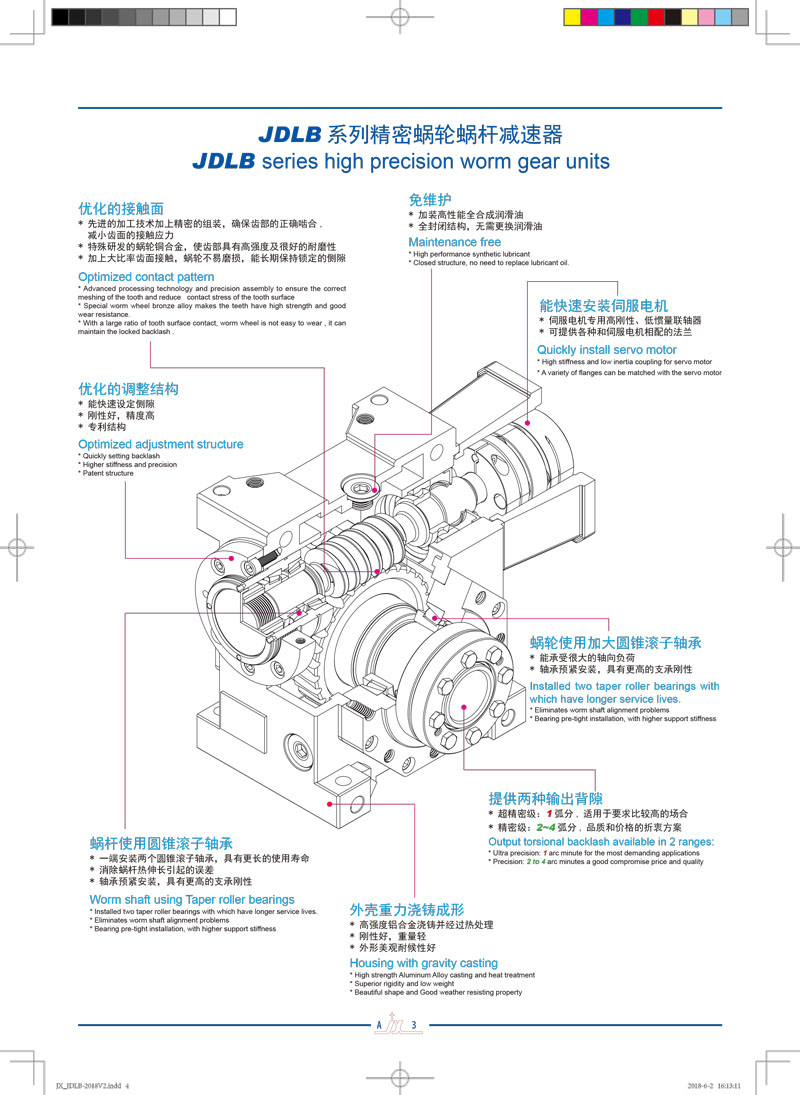 High Precision Aluminium Servo Variable Speed Reducer Electric Reduction Worm Motor Gearbox Gear Units