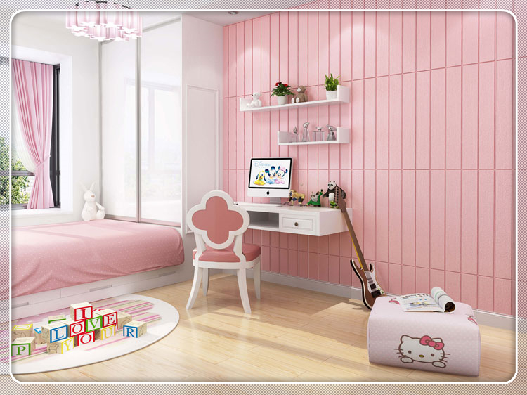Factory Directly Supply 3D Vintage Brick Wallpaper Moisture-Proof Anti-Static Foam Brick Wall Paper