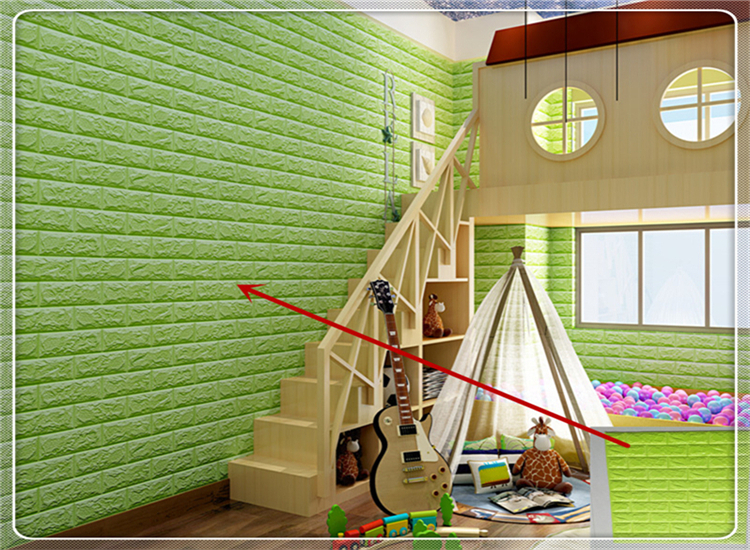 Modern 3D PE Foam Panel Wallpaper Wooden Foam Panel Home Decor with Waterproof Function Graphic Design Solution