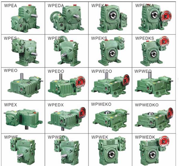 WPWK-175 Speed Reducer Manufacture Worm Gearbox Reducer