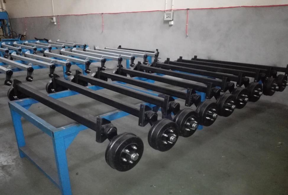 Heavy Duty Series FTSA40F10 FTSA60F10 FTSA80F10 Trailer  Tandem Pendel Axle