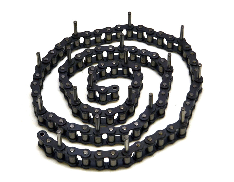 16B 20B 24B Industrial Roller Chain With Extended Pins