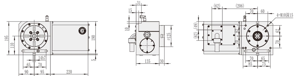 WT-125  Numerical Control Machine Cnc Machining Center Accessories