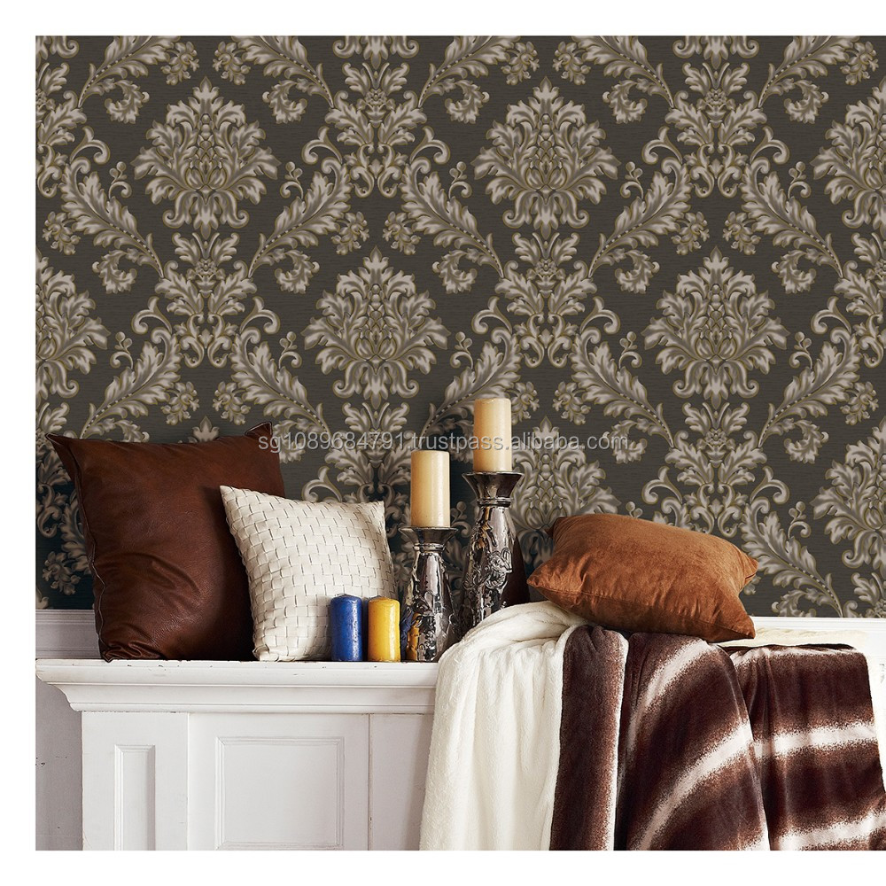 Vinyl Wallpaper Home Decoration Pvc Wall Coating Kitchen Self Adhesive Decorative Modern Brick Stone Wood Waterproof Classic