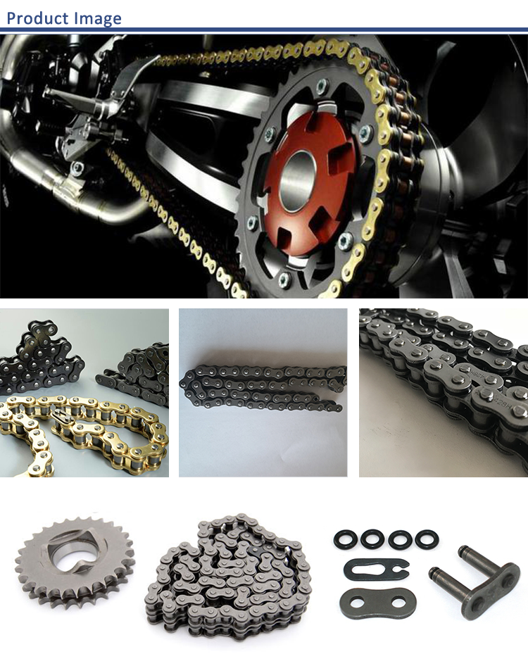 ANSI Standard X-Ring Motorcycle Chain 428H-X for Efficient Motorcycle Transmissions