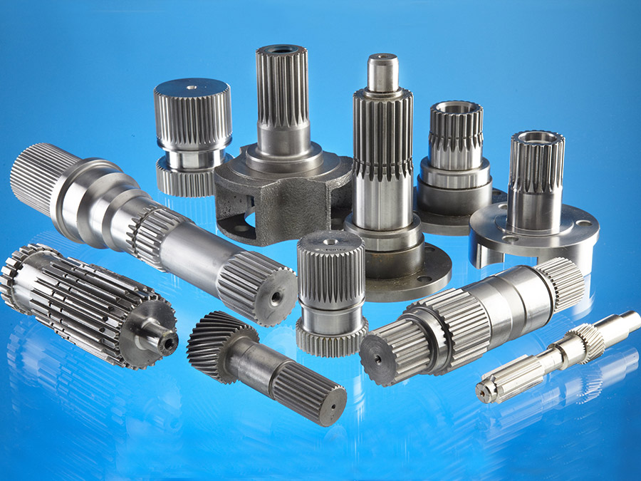 Stainless Steel Agricultural Tractor OEM Bevel Gear Shaft New Condition with Helical Tooth Profile Hobbed Processing