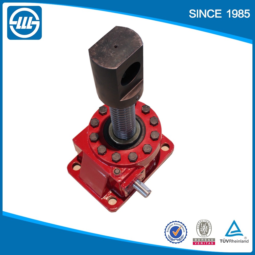 SWL25  Series Worm Screw Jack Lift Gearbox Daftar Harga Gearbox Motor Engine   Worm Gear Screw Jack Lifter Swl Mechanical Jack