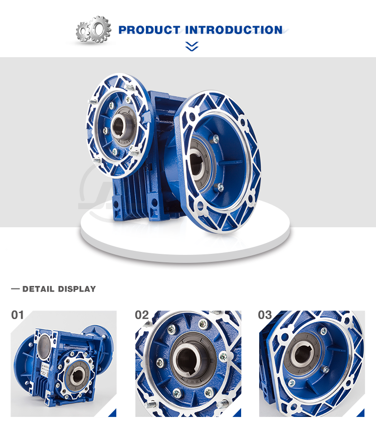 Hot Selling Lower Price 1/240 Rpm Double Shaft 1 hp Worm Gear Motor with Reduction Gear