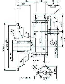 Agricultural Tractor Pto Gearboxes for Powered Generator  Drilling Conveyor