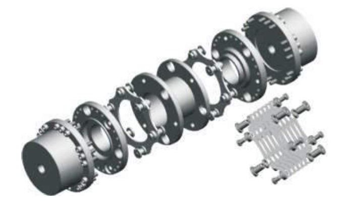 Ept Customized Stainless Steel Shaft Coupling Disc Flexible Diaphragm OEM Support