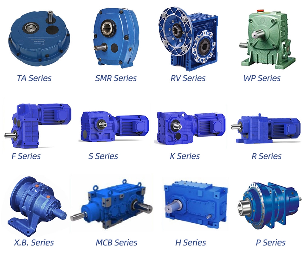 JZQ Cylindrical Gear Gearbox Transmission Reducer for Concrete Mixer