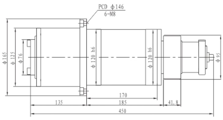 Factory Manufacture Various  Cnc Machine Center Spindle Unit with Good Quality
